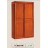 福多多家具 二門推拉實(shí)木衣柜海棠色 212 913